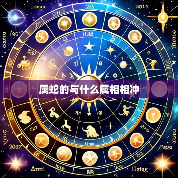 属蛇的与什么属相相冲