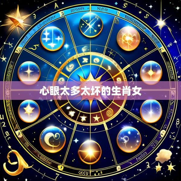 心眼太多太坏的生肖女