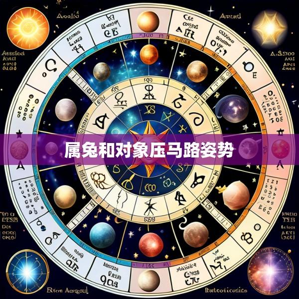 属兔和对象压马路姿势