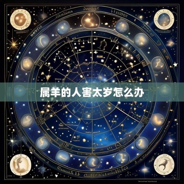 属羊的人害太岁怎么办