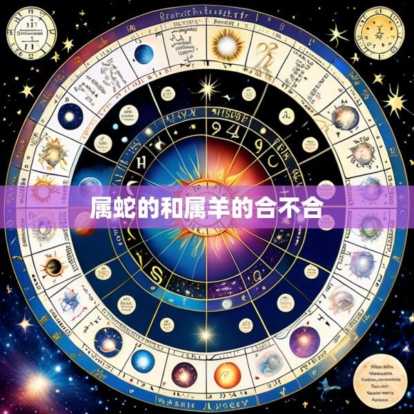 属蛇的和属羊的合不合