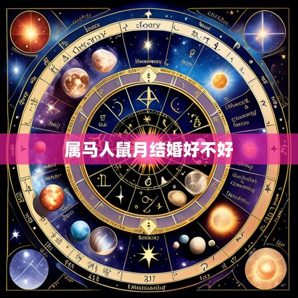 属马人鼠月结婚好不好