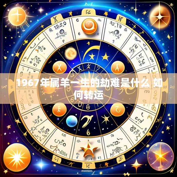 1967年属羊一生的劫难是什么 如何转运