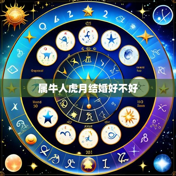 属牛人虎月结婚好不好