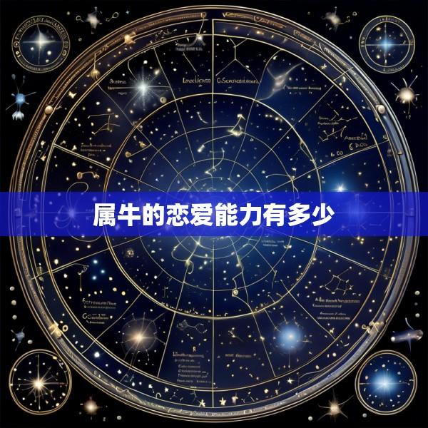 属牛的恋爱能力有多少