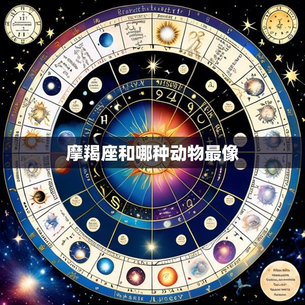摩羯座和哪种动物最像