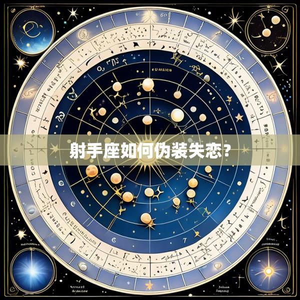 射手座如何伪装失恋？