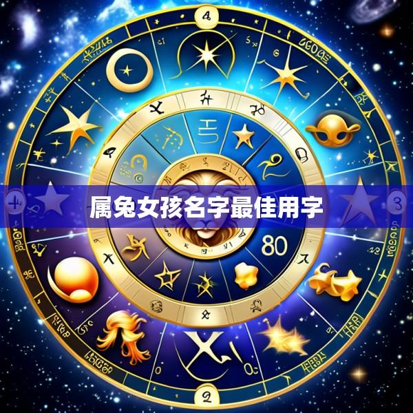 属兔女孩名字最佳用字