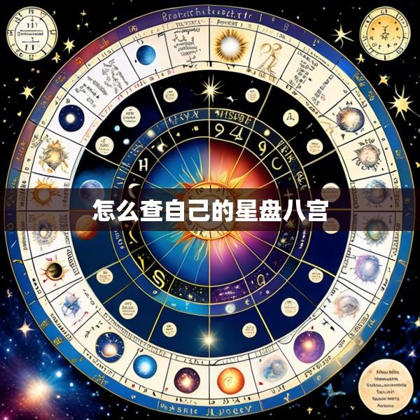 怎么查自己的星盘八宫