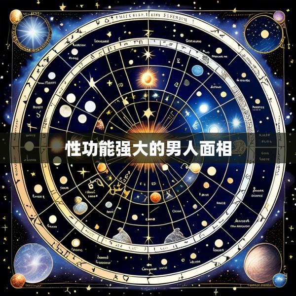 性功能强大的男人面相
