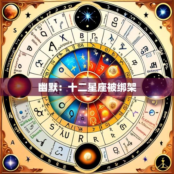 幽默：十二星座被绑架