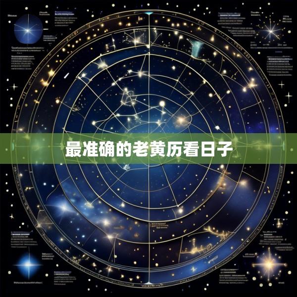 最准确的老黄历看日子