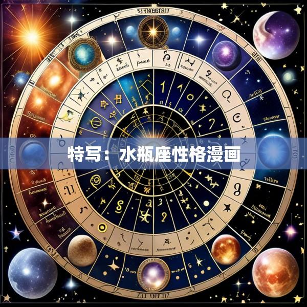 特写：水瓶座性格漫画