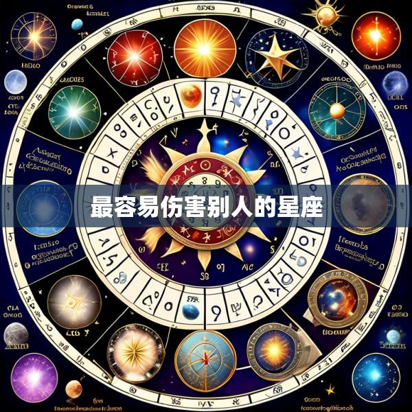 最容易伤害别人的星座