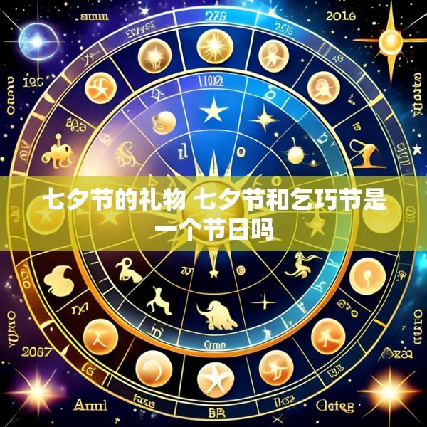 七夕节的礼物 七夕节和乞巧节是一个节日吗