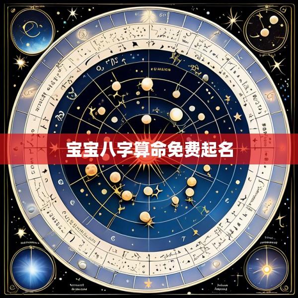 宝宝八字算命免费起名