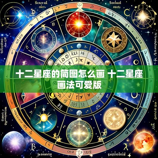 十二星座的简图怎么画 十二星座画法可爱版