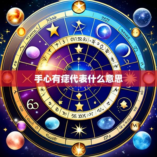 手心有痣代表什么意思