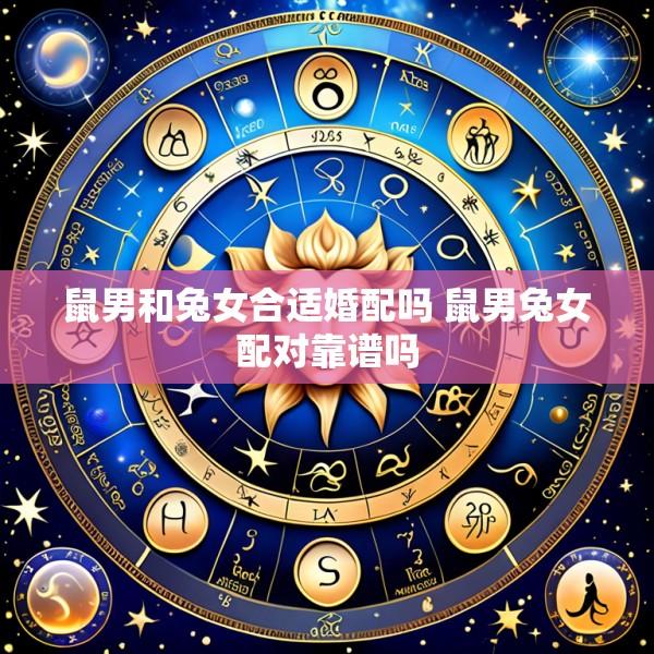 鼠男和兔女合适婚配吗 鼠男兔女配对靠谱吗