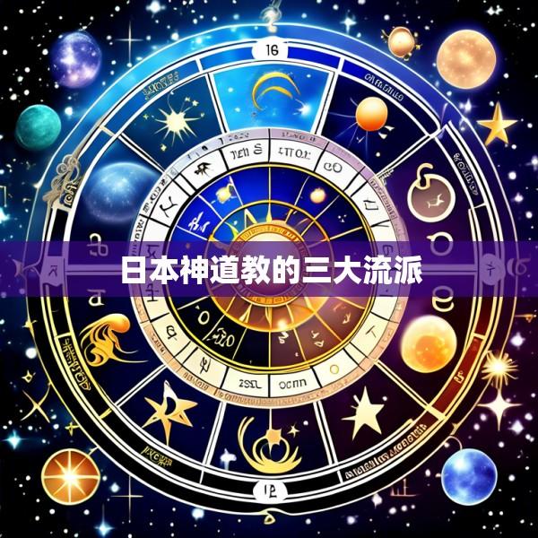 日本神道教的三大流派