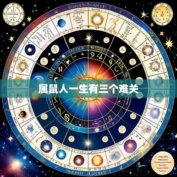属鼠人一生有三个难关