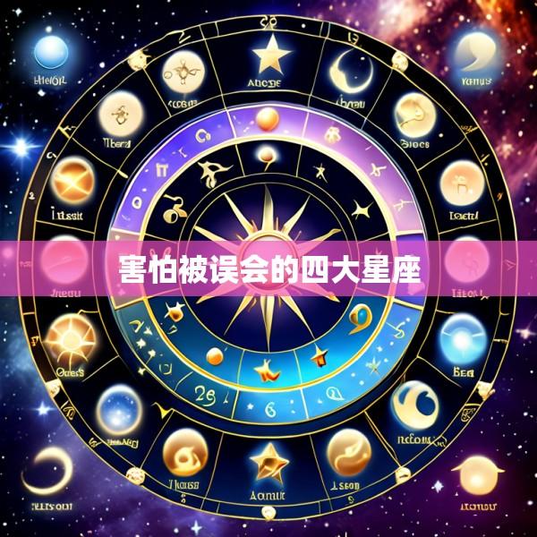 害怕被误会的四大星座