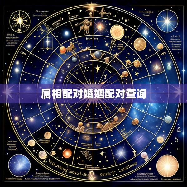 属相配对婚姻配对查询