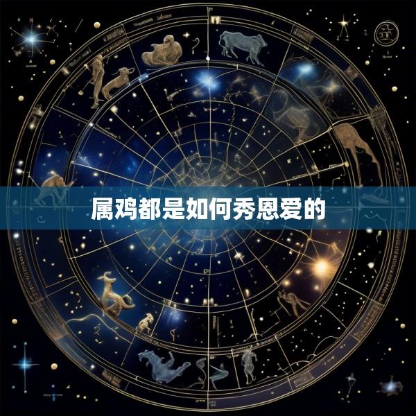 属鸡都是如何秀恩爱的