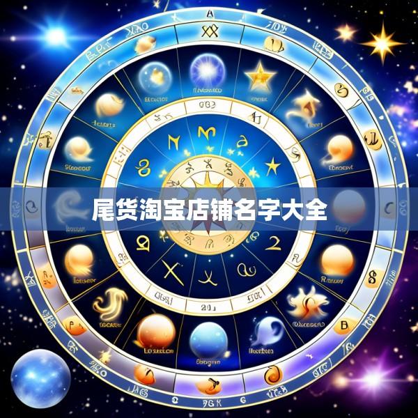 尾货淘宝店铺名字大全
