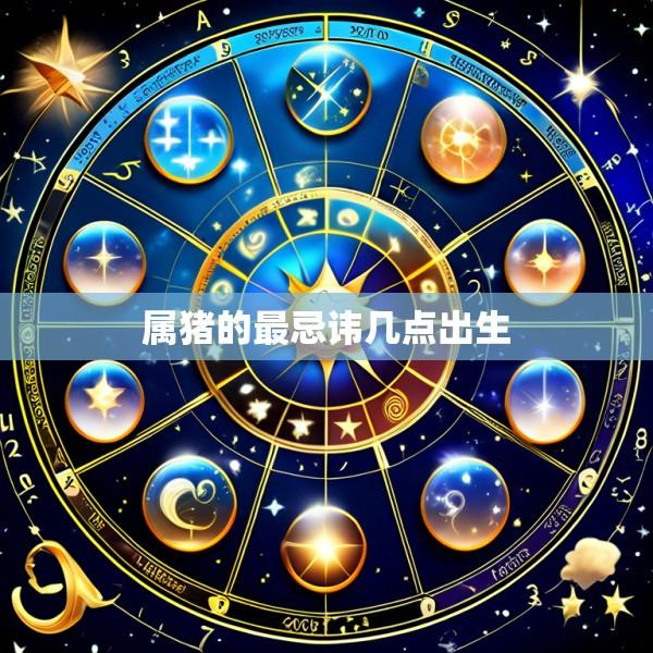 属猪的最忌讳几点出生