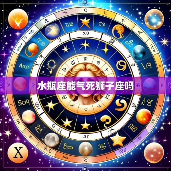 水瓶座能气死狮子座吗
