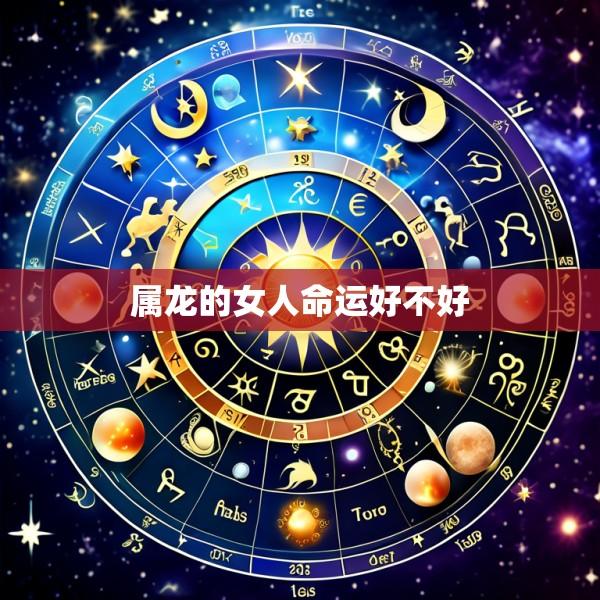 属龙的女人命运好不好