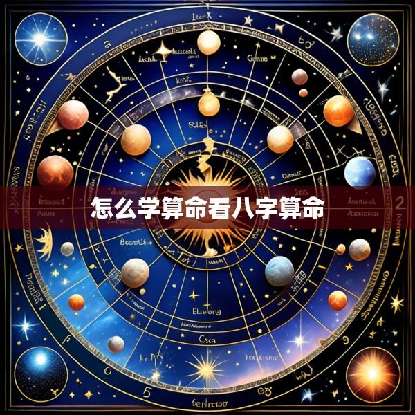 怎么学算命看八字算命