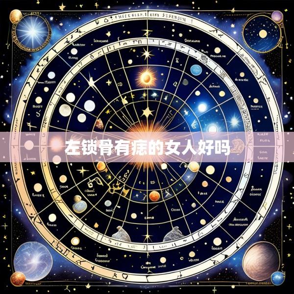 左锁骨有痣的女人好吗