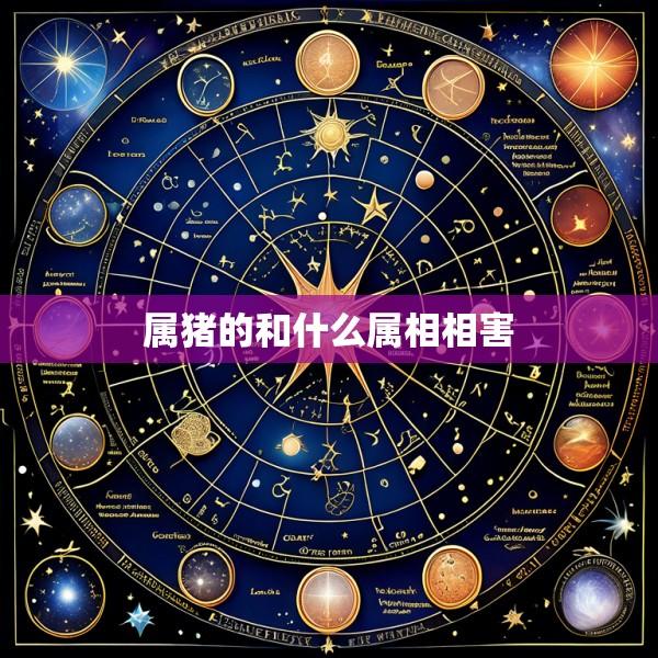 属猪的和什么属相相害