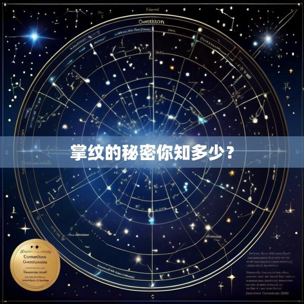 掌纹的秘密你知多少？