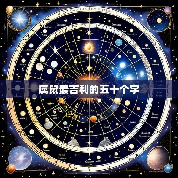 属鼠最吉利的五十个字