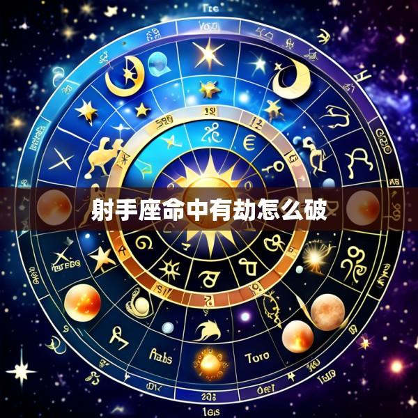 射手座命中有劫怎么破