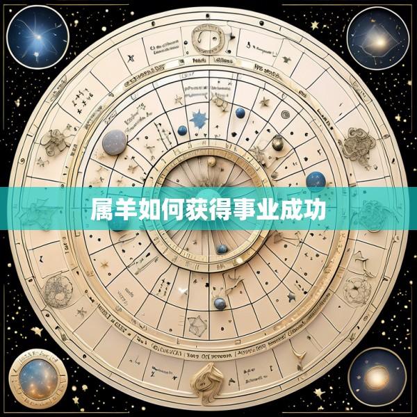 属羊如何获得事业成功