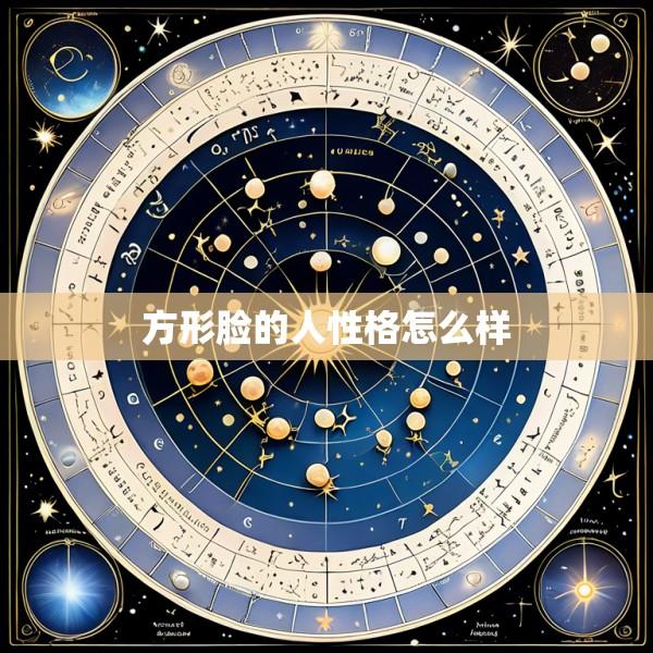 方形脸的人性格怎么样