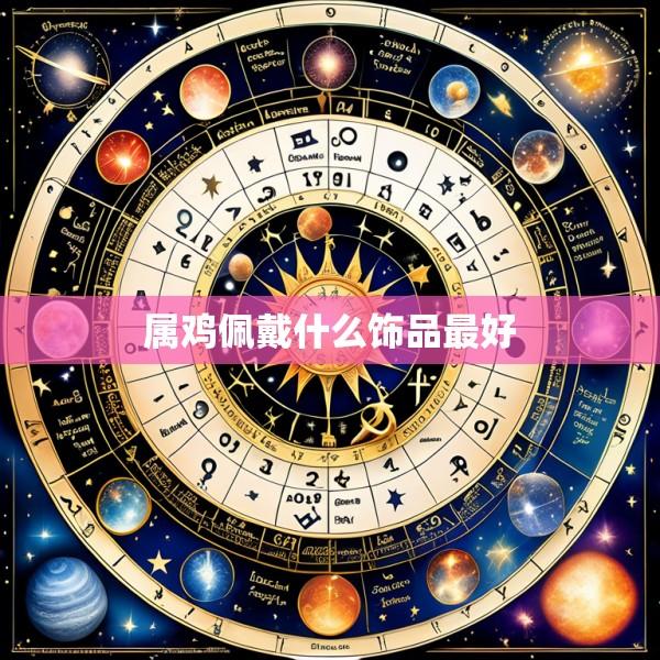 属鸡佩戴什么饰品最好