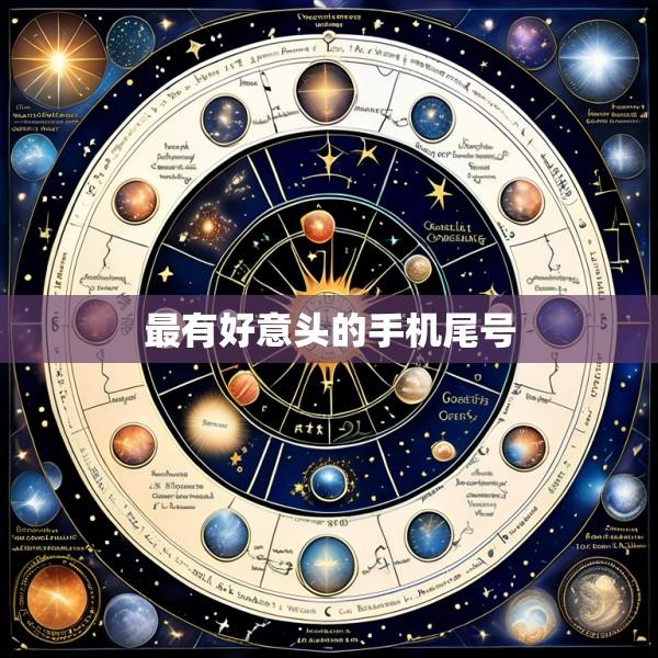 最有好意头的手机尾号