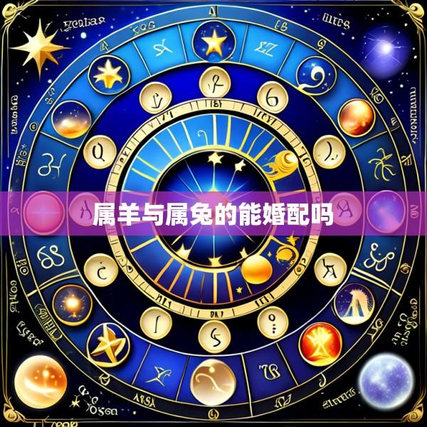 属羊与属兔的能婚配吗