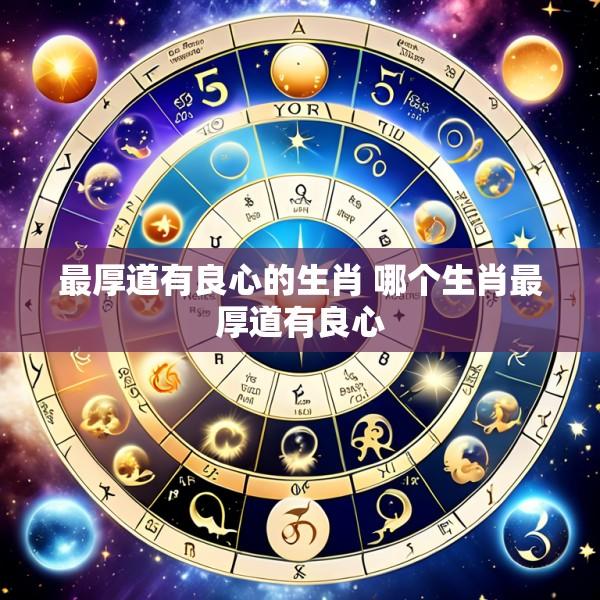 最厚道有良心的生肖 哪个生肖最厚道有良心