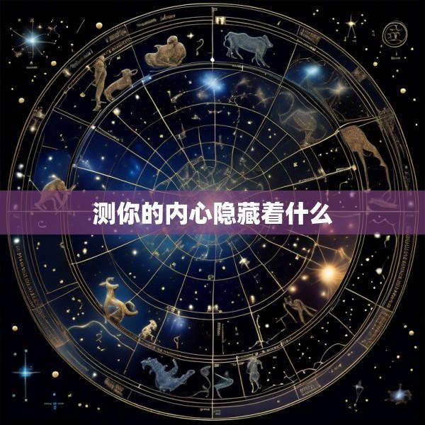 测你的内心隐藏着什么