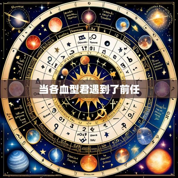 当各血型君遇到了前任