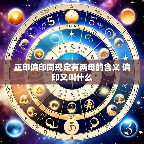 正印偏印同现定有两母的含义 偏印又叫什么