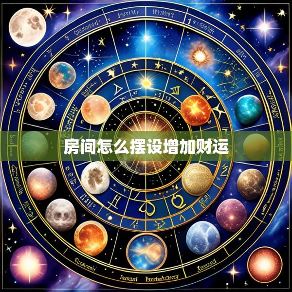 房间怎么摆设增加财运