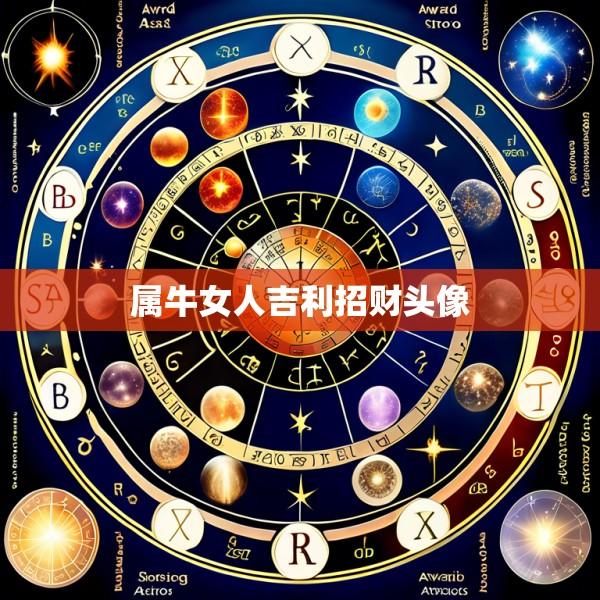 属牛女人吉利招财头像