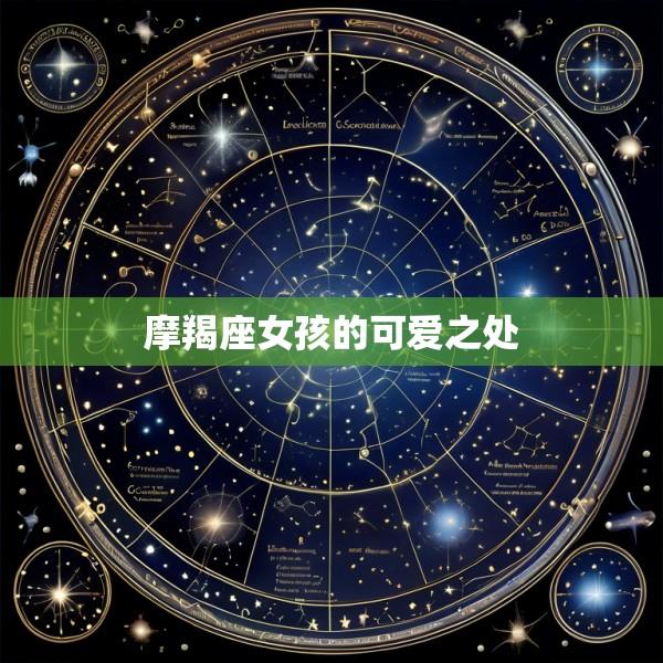 摩羯座女孩的可爱之处